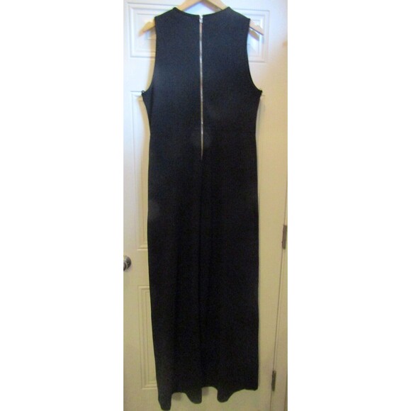 Fashion Nova Jumpsuit Middle Of Things Black Maxi Dress Cobo Womens Plus Size 3X - Picture 6 of 8